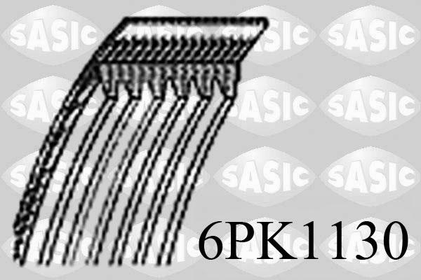 Sasic 6PK1130 - Ķīļrievu siksna www.autospares.lv