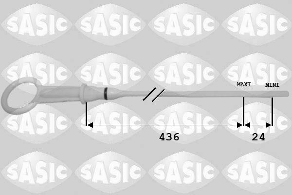 Sasic 1944007 - Eļļas tausts www.autospares.lv