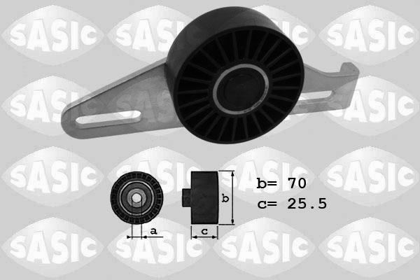 Sasic 1624015 - Belt Tensioner, v-ribbed belt www.autospares.lv