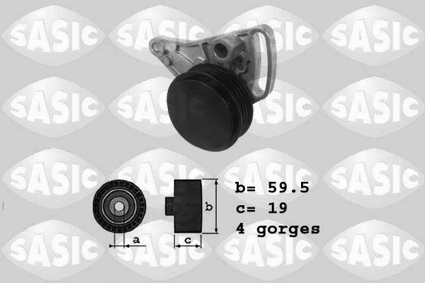 Sasic 1626048 - Siksnas spriegotājs, Ķīļsiksna www.autospares.lv