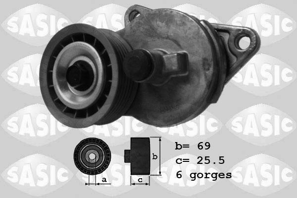 Sasic 1626085 - Siksnas spriegotājs, Ķīļsiksna www.autospares.lv