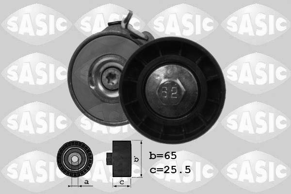 Sasic 1626073 - Belt Tensioner, v-ribbed belt www.autospares.lv