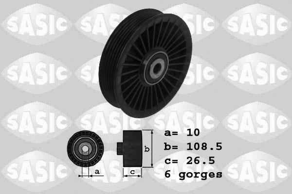 Sasic 1626144 - Ролик, поликлиновый ремень www.autospares.lv