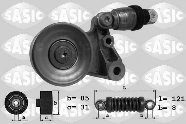 Sasic 1626145 - Натяжитель, поликлиновый ремень www.autospares.lv