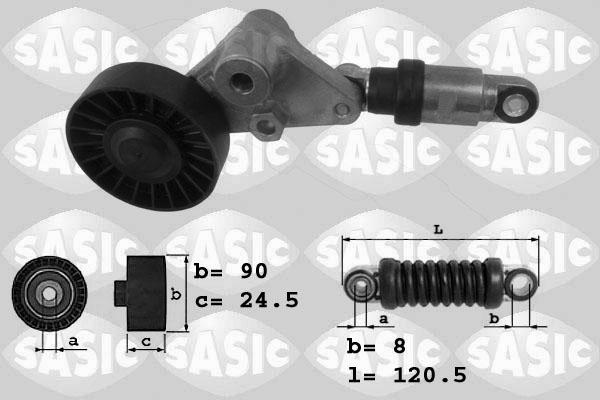 Sasic 1626154 - Siksnas spriegotājs, Ķīļsiksna autospares.lv