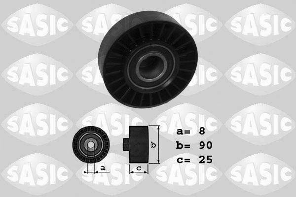 Sasic 1626171 - Ролик, поликлиновый ремень www.autospares.lv