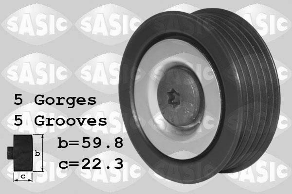 Sasic 1626219 - Parazīt / Vadrullītis, Ķīļrievu siksna www.autospares.lv