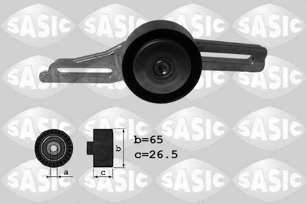 Sasic 1620002 - Belt Tensioner, v-ribbed belt www.autospares.lv