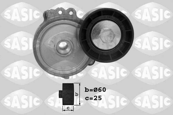 Sasic 1620013 - Belt Tensioner, v-ribbed belt www.autospares.lv