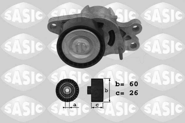 Sasic 1620027 - Натяжитель, поликлиновый ремень www.autospares.lv