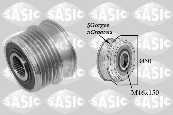 Sasic 1676013 - Шкив генератора, муфта www.autospares.lv