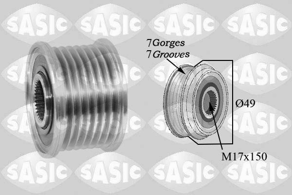 Sasic 1676028 - Piedziņas skriemelis, Ģenerators autospares.lv