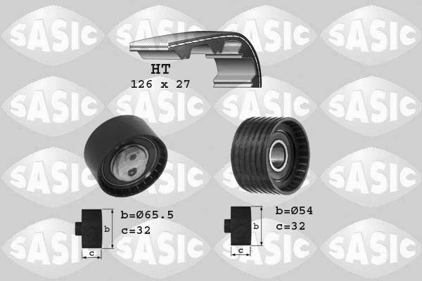 Sasic 1754001 - Timing Belt Set www.autospares.lv