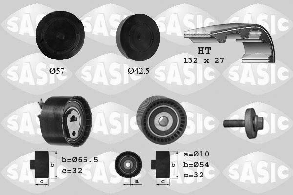 Sasic 1754008 - Timing Belt Set www.autospares.lv