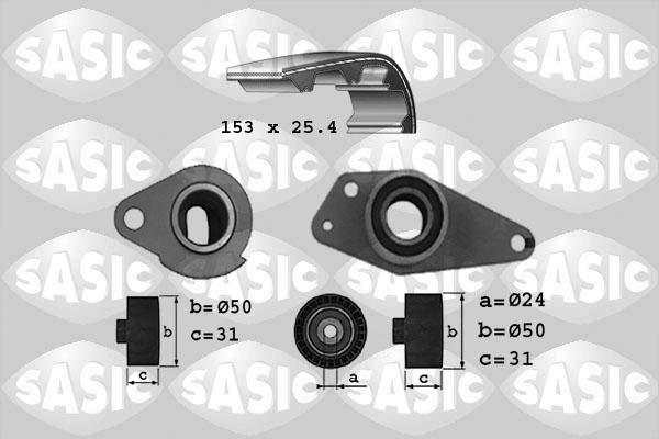 Sasic 1754019 - Zobsiksnas komplekts www.autospares.lv