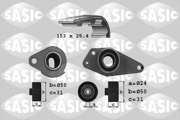 Sasic 1754018 - Zobsiksnas komplekts www.autospares.lv