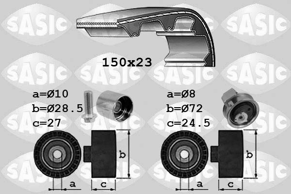 Sasic 1756053 - Zobsiksnas komplekts autospares.lv