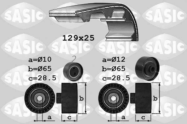 Sasic 1756063 - Zobsiksnas komplekts autospares.lv