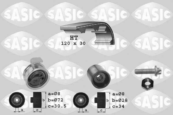 Sasic 1756013 - Zobsiksnas komplekts www.autospares.lv