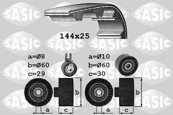 Sasic 1756084 - Zobsiksnas komplekts autospares.lv