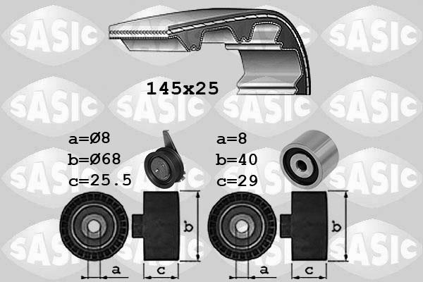 Sasic 1756085 - Zobsiksnas komplekts autospares.lv