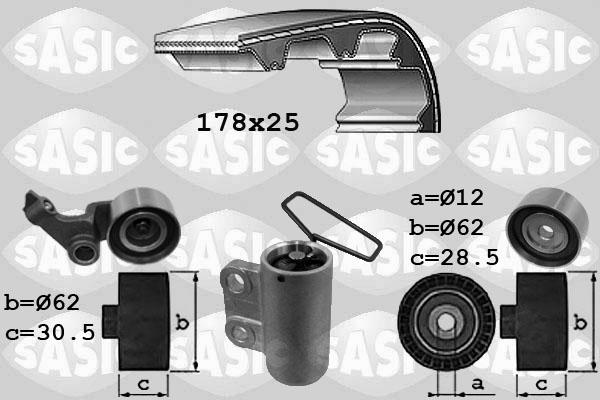 Sasic 1756031 - Zobsiksnas komplekts autospares.lv