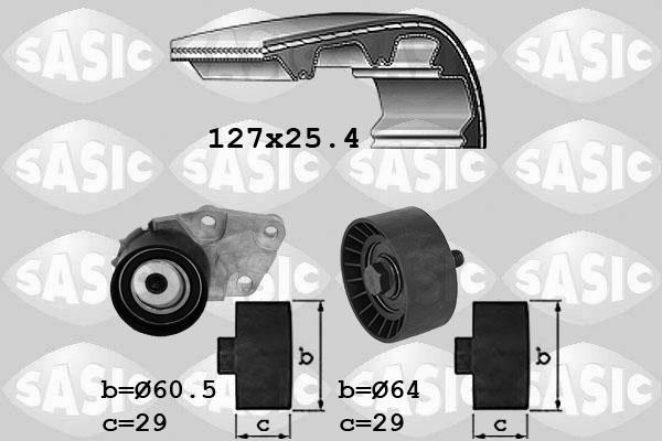 Sasic 1756075 - Zobsiksnas komplekts autospares.lv