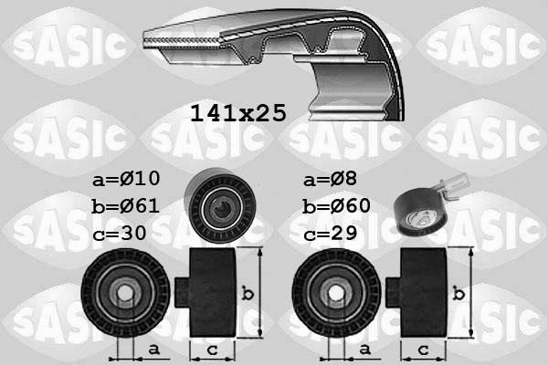 Sasic 1756072 - Timing Belt Set www.autospares.lv