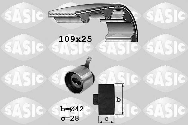 Sasic 1756077 - Zobsiksnas komplekts autospares.lv