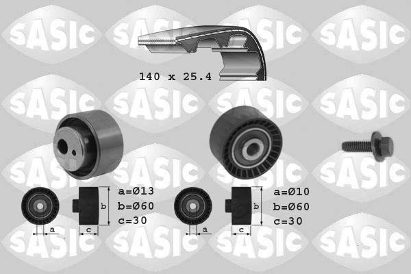 Sasic 1750009 - Zobsiksnas komplekts autospares.lv