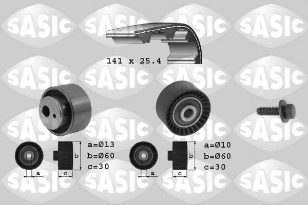 Sasic 1750008 - Zobsiksnas komplekts www.autospares.lv