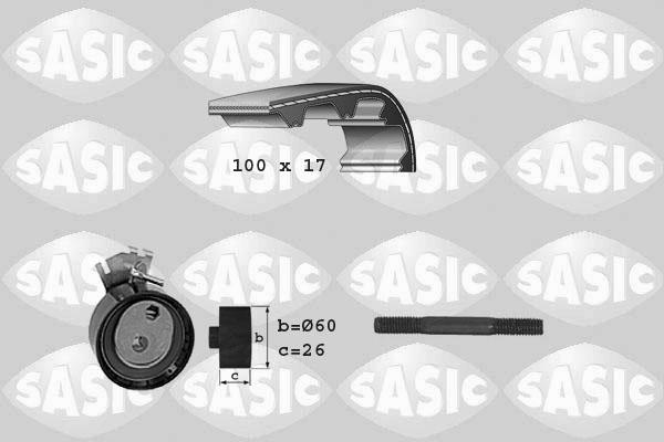 Sasic 1750002 - Zobsiksnas komplekts www.autospares.lv