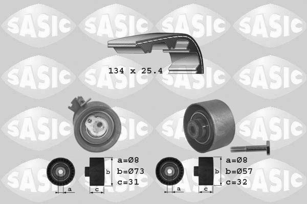 Sasic 1750007 - Zobsiksnas komplekts www.autospares.lv