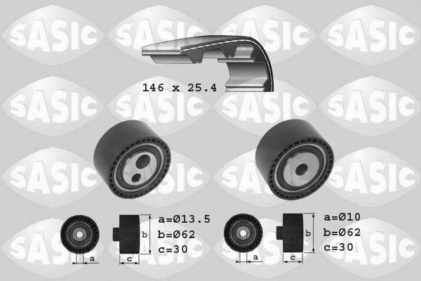 Sasic 1750015 - Zobsiksnas komplekts autospares.lv