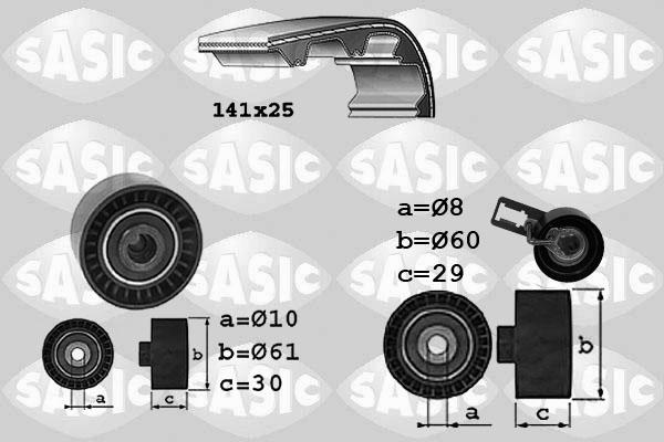 Sasic 1750032 - Timing Belt Set www.autospares.lv