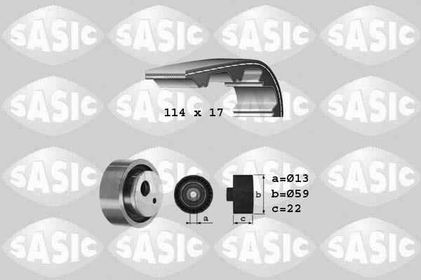 Sasic 1750024 - Zobsiksnas komplekts autospares.lv