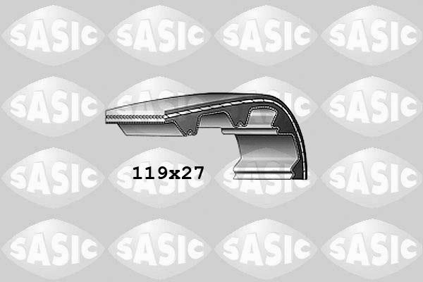 Sasic 1764023 - Зубчатый ремень ГРМ www.autospares.lv