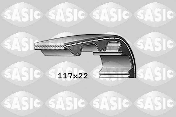 Sasic 1766068 - Зубчатый ремень ГРМ www.autospares.lv