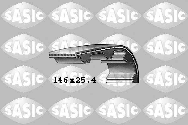 Sasic 1760005 - Зубчатый ремень ГРМ www.autospares.lv