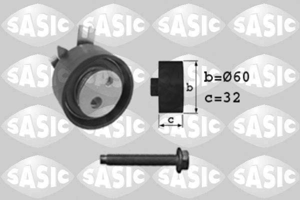 Sasic 1704005 - Spriegotājrullītis, Gāzu sadales mehānisma piedziņas siksna www.autospares.lv