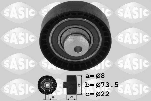 Sasic 1704019 - Spriegotājrullītis, Gāzu sadales mehānisma piedziņas siksna www.autospares.lv