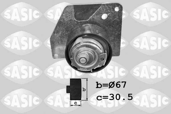 Sasic 1704022 - Spriegotājrullītis, Gāzu sadales mehānisma piedziņas siksna www.autospares.lv