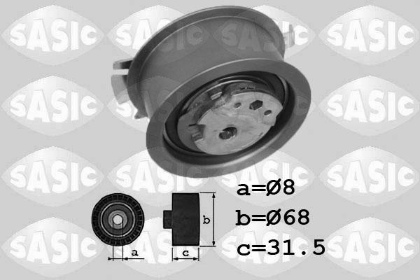 Sasic 1706090 - Натяжной ролик, зубчатый ремень ГРМ www.autospares.lv