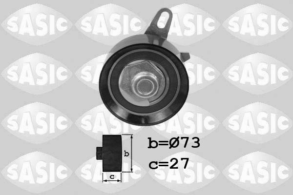 Sasic 1706054 - Spriegotājrullītis, Gāzu sadales mehānisma piedziņas siksna www.autospares.lv