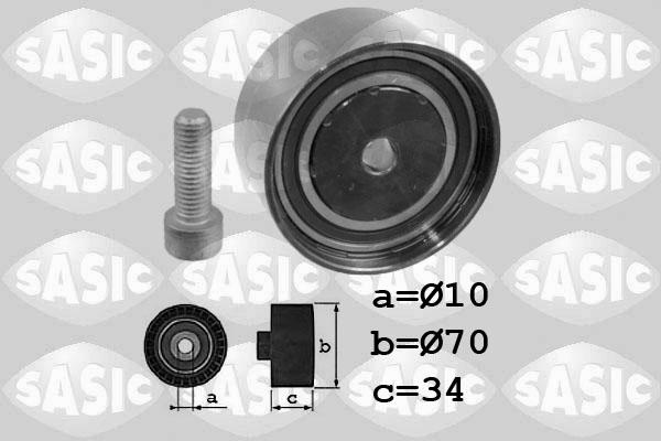 Sasic 1706053 - Направляющий ролик, зубчатый ремень ГРМ www.autospares.lv