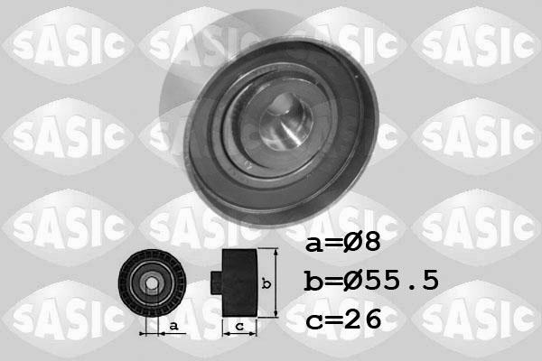 Sasic 1706069 - Spriegotājrullītis, Gāzu sadales mehānisma piedziņas siksna www.autospares.lv