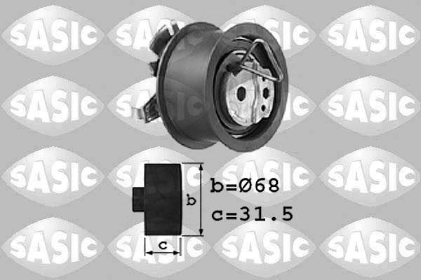 Sasic 1706005 - Spriegotājrullītis, Gāzu sadales mehānisma piedziņas siksna www.autospares.lv