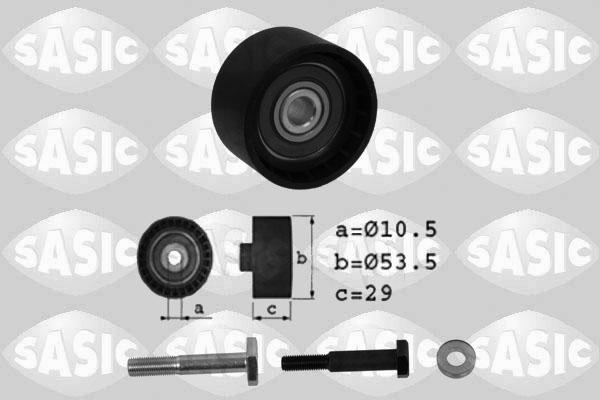 Sasic 1706008 - Deflection / Guide Pulley, timing belt www.autospares.lv