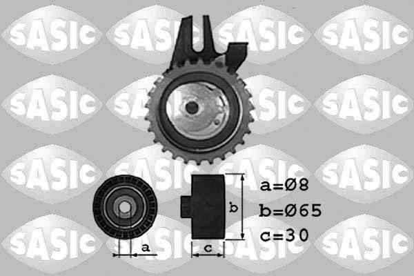 Sasic 1706007 - Spriegotājrullītis, Gāzu sadales mehānisma piedziņas siksna www.autospares.lv