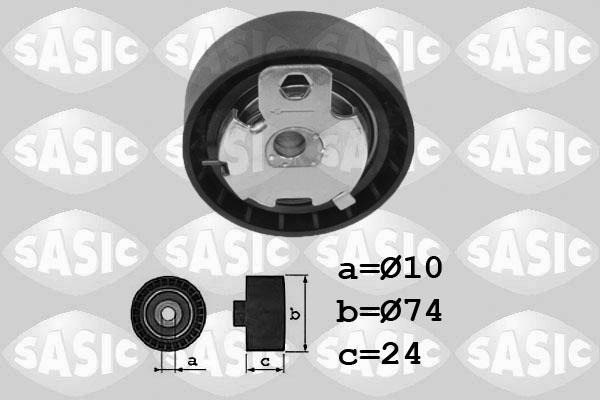 Sasic 1706088 - Spriegotājrullītis, Gāzu sadales mehānisma piedziņas siksna www.autospares.lv